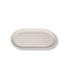 Cukornád hidegtál 10 személyes, fehér (55 x 32 cm)