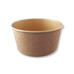 Papír salátás tál Kraft 750 ML   145 mm