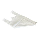 Műanyag ingvállas táska 40 x 50 cm, fehér